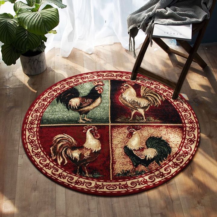 Chicken Round Carpet