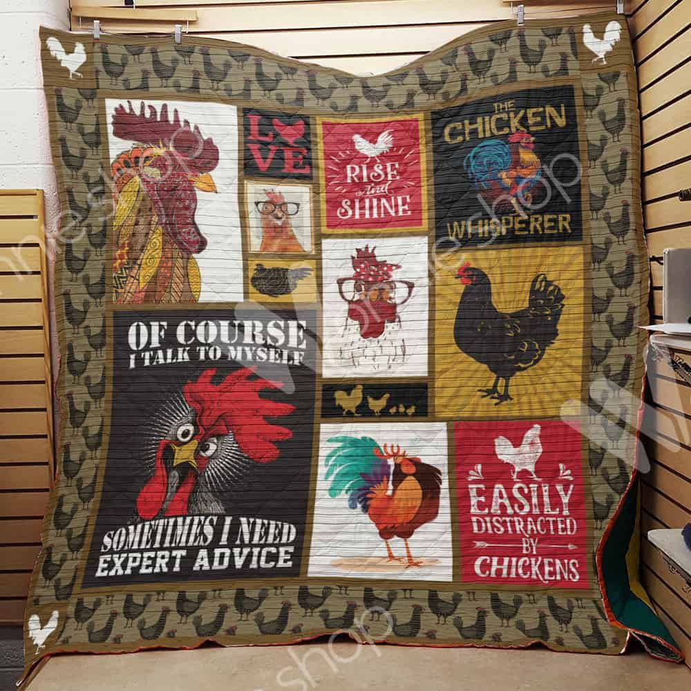 Chicken Quilt Blanket DHC1102741TD