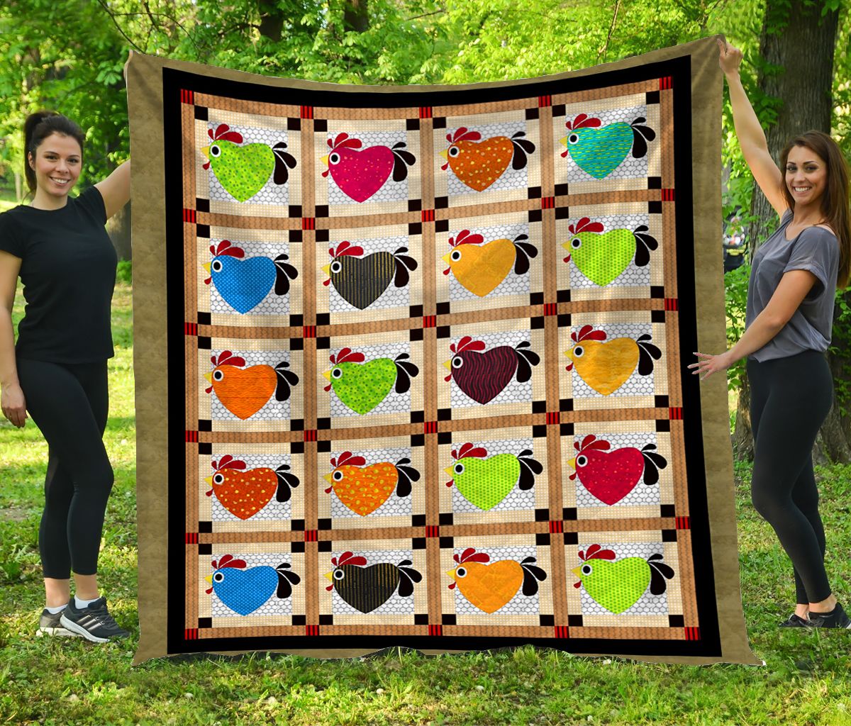 Chicken Quilt Blanket DHC1301527VT