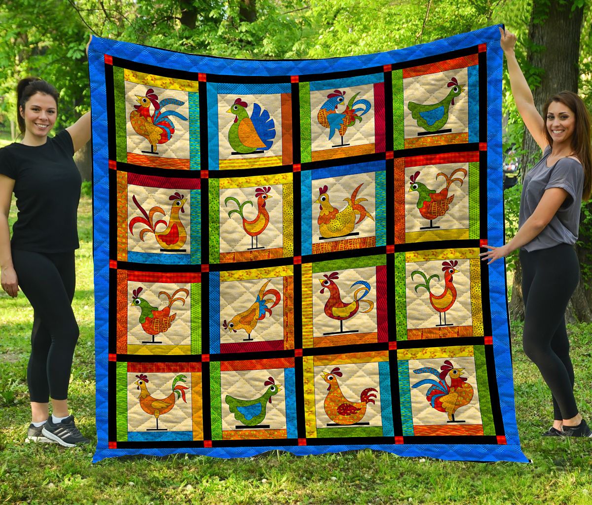 Chicken Quilt Blanket DHC1301531VT