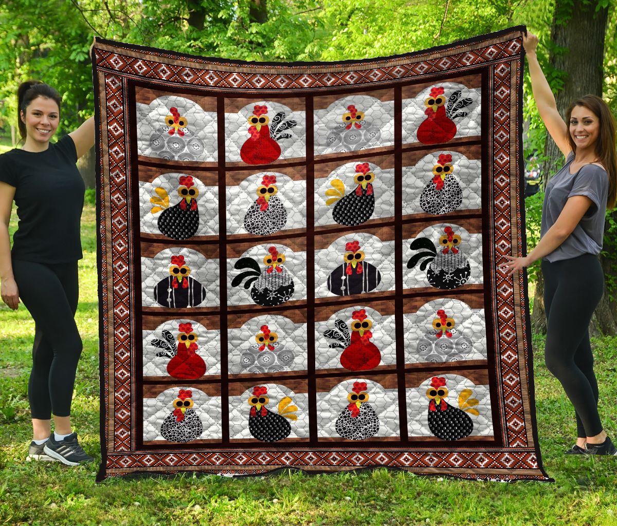 Chicken Quilt Blanket DHC1301559VT