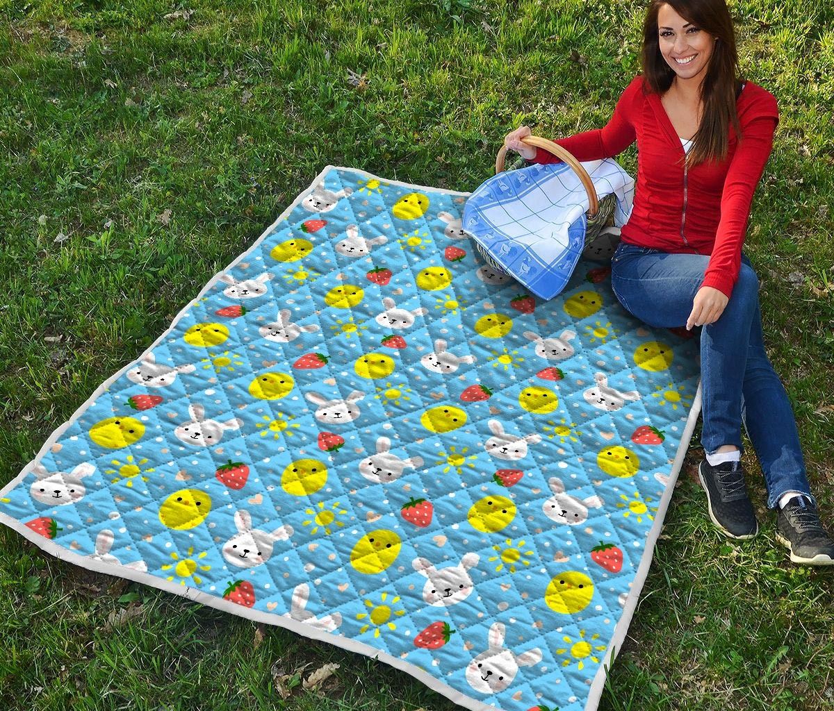 Chicken Quilt Blanket DHC1301588VT