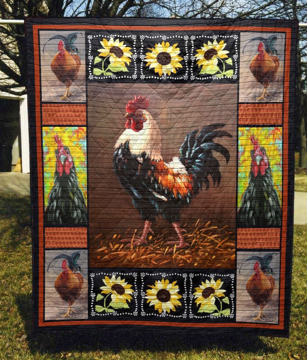 Chicken Quilt Blanket DHC13121745VT