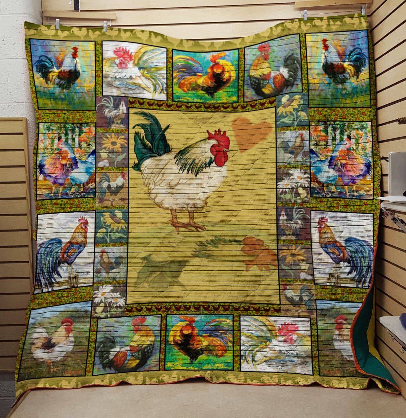 Chicken Quilt Blanket DHC1312543VT