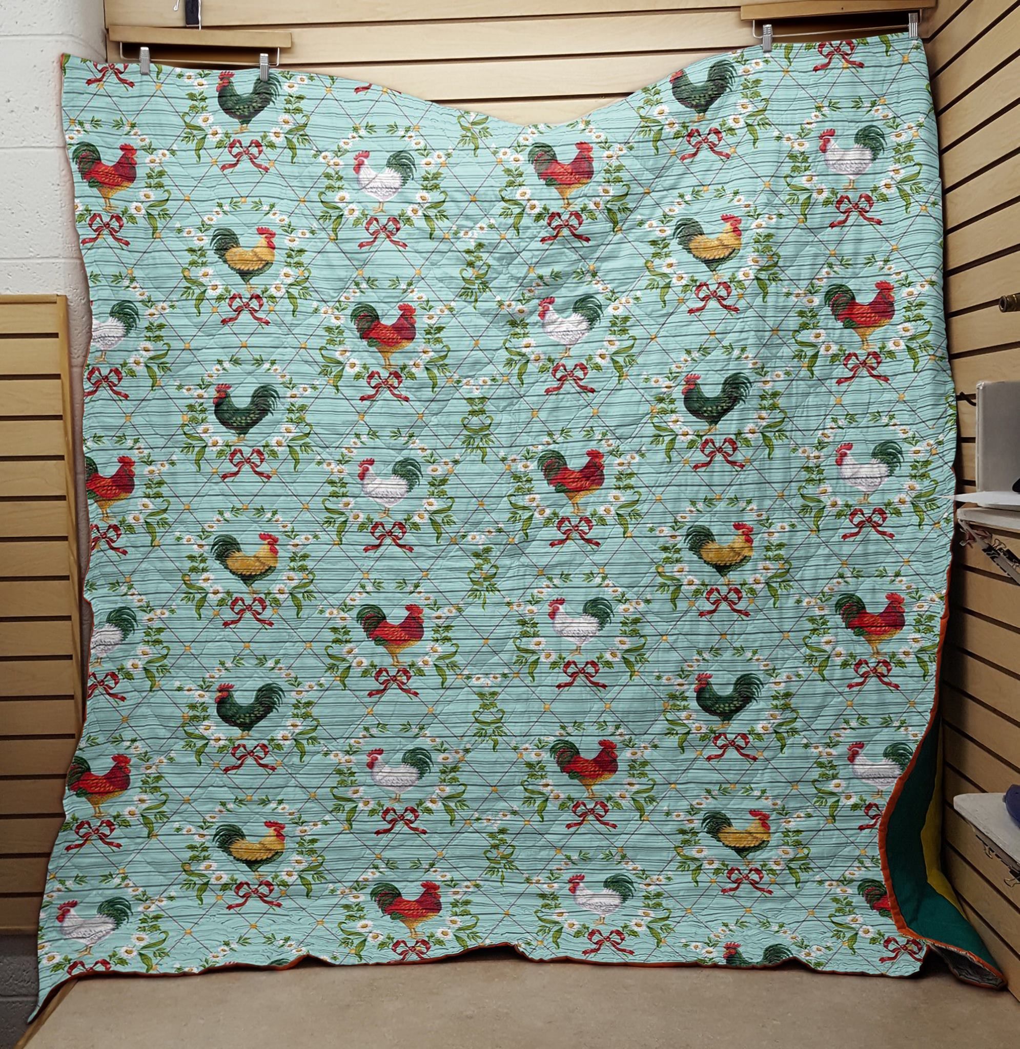 Chicken Quilt Blanket DHC1501652VT