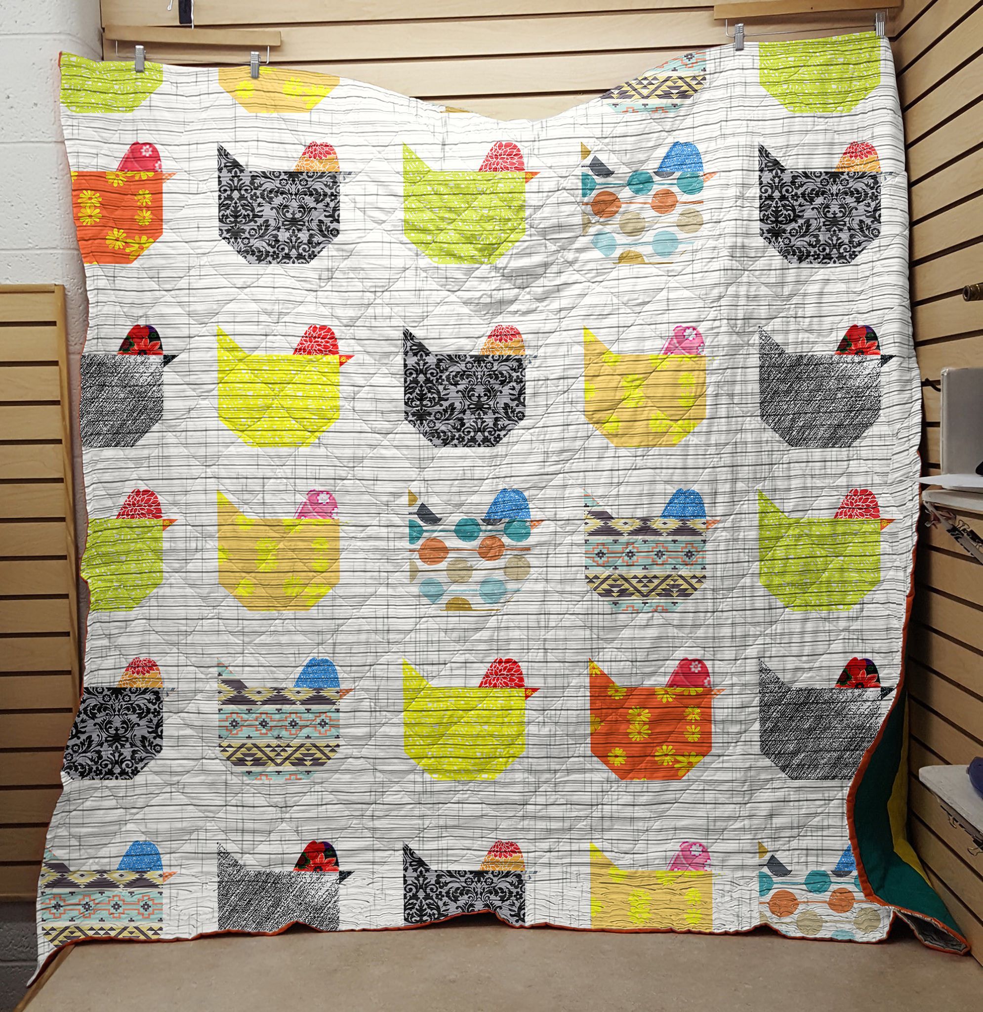 Chicken Quilt Blanket DHC1501657VT