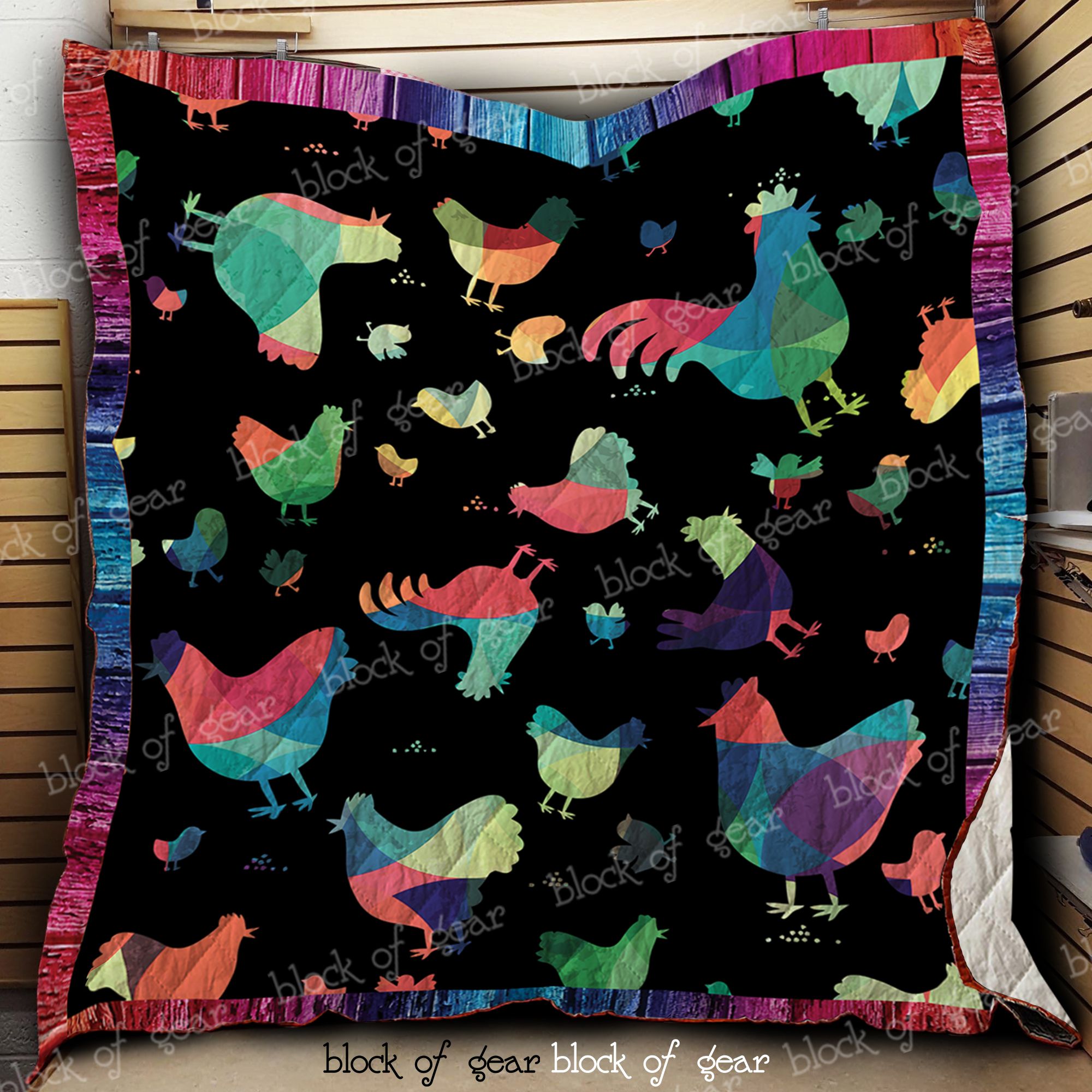 Chicken Quilt Dk441B Dhc11123357Dd