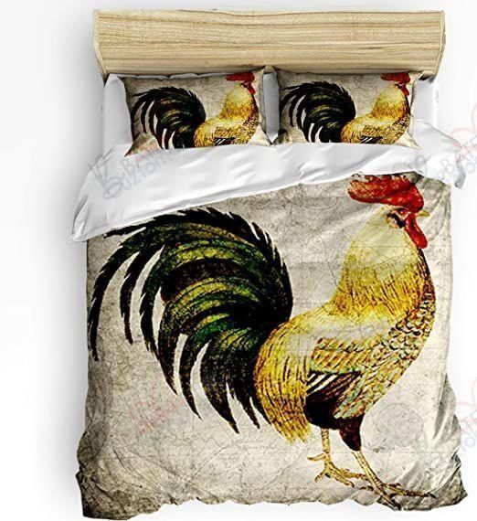 Chicken Vintage Bedding Set