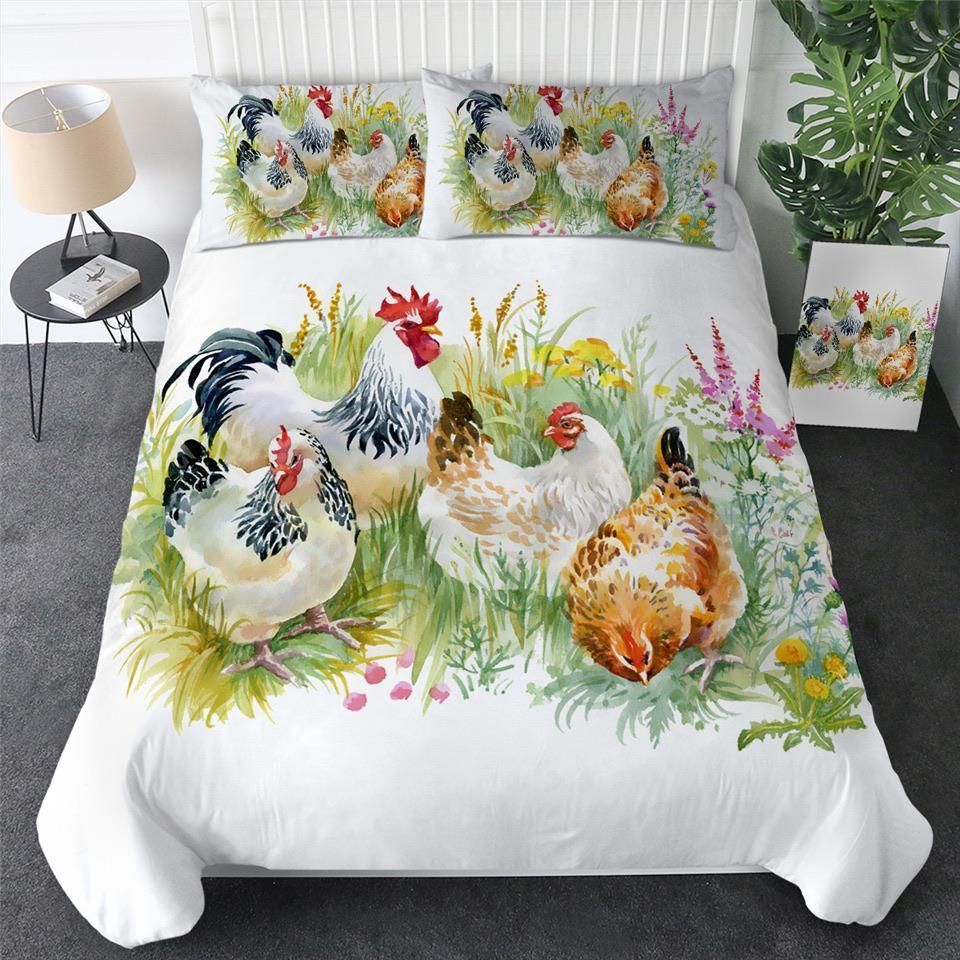 Chickens Bedding Set