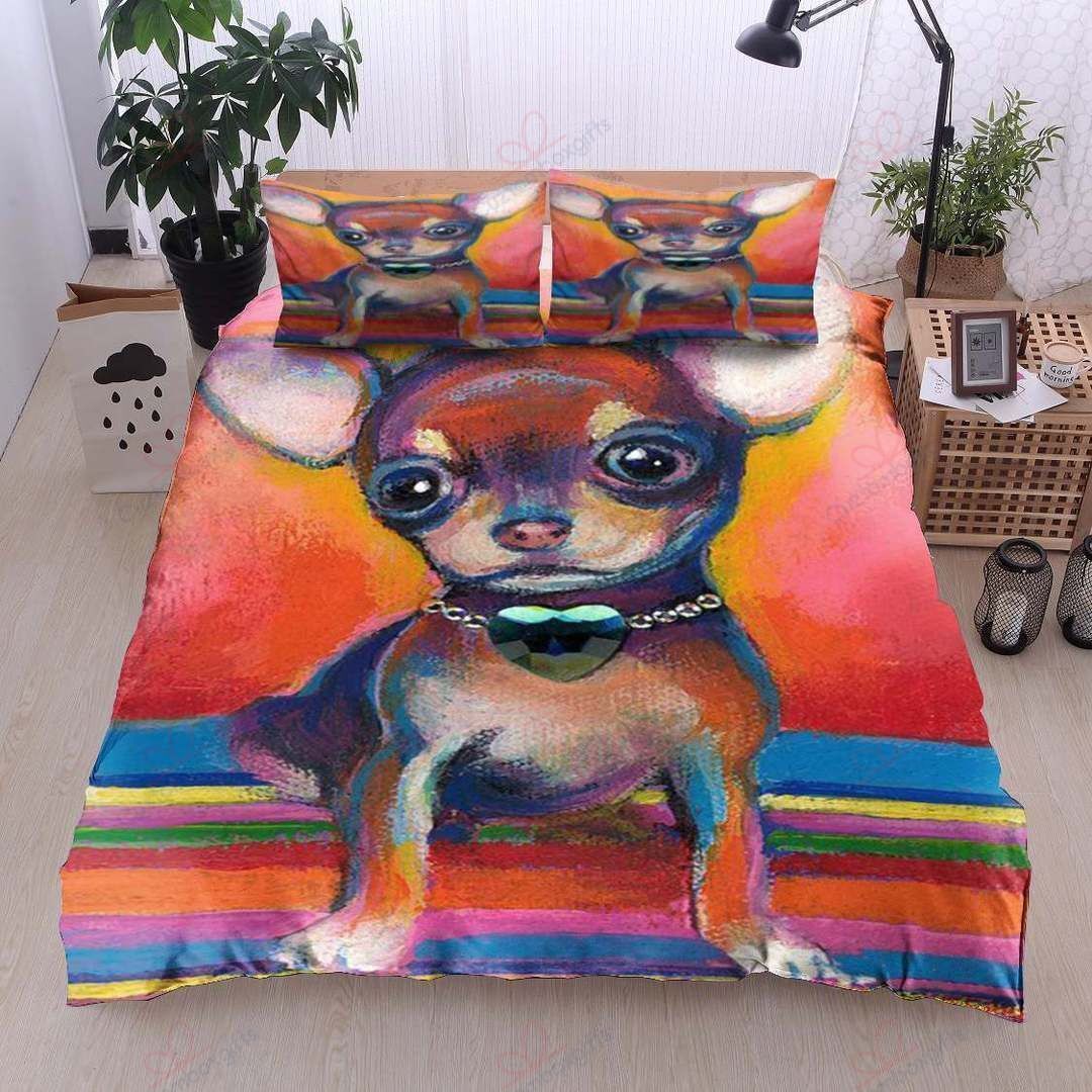 Chihuahua Art Printed Bedding Set