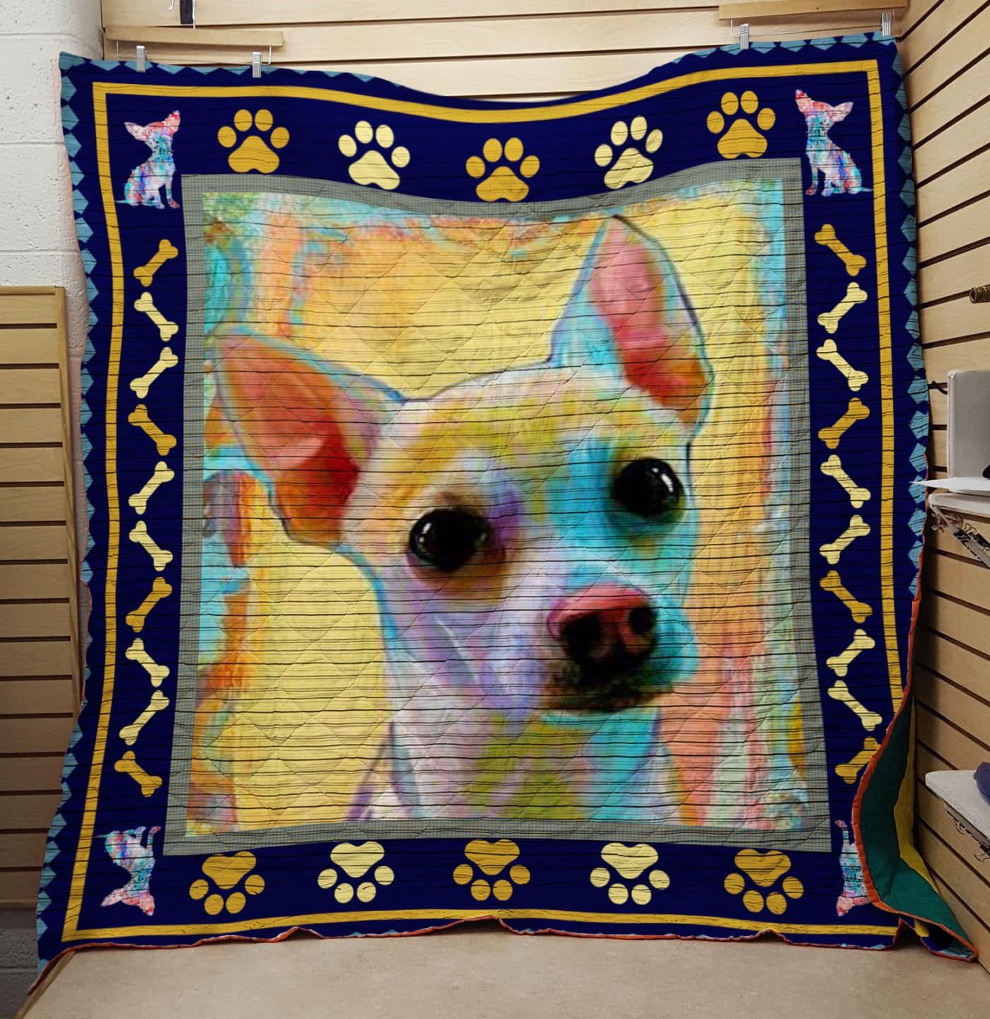 Chihuahua Cute Dog Quilt Blanket DHC31121642TD