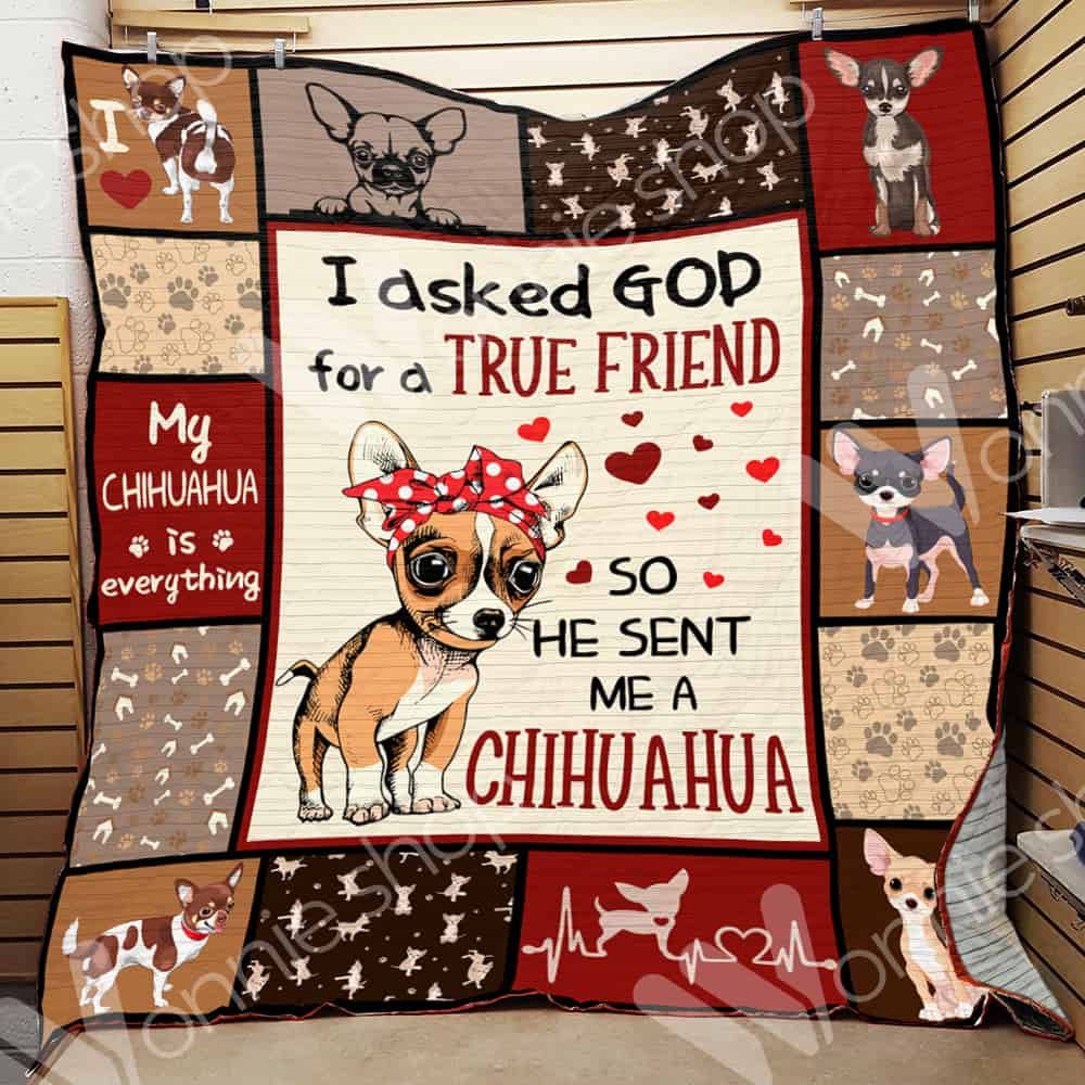 Chihuahua Dog Blanket LNT0712020 Quilt Blanket