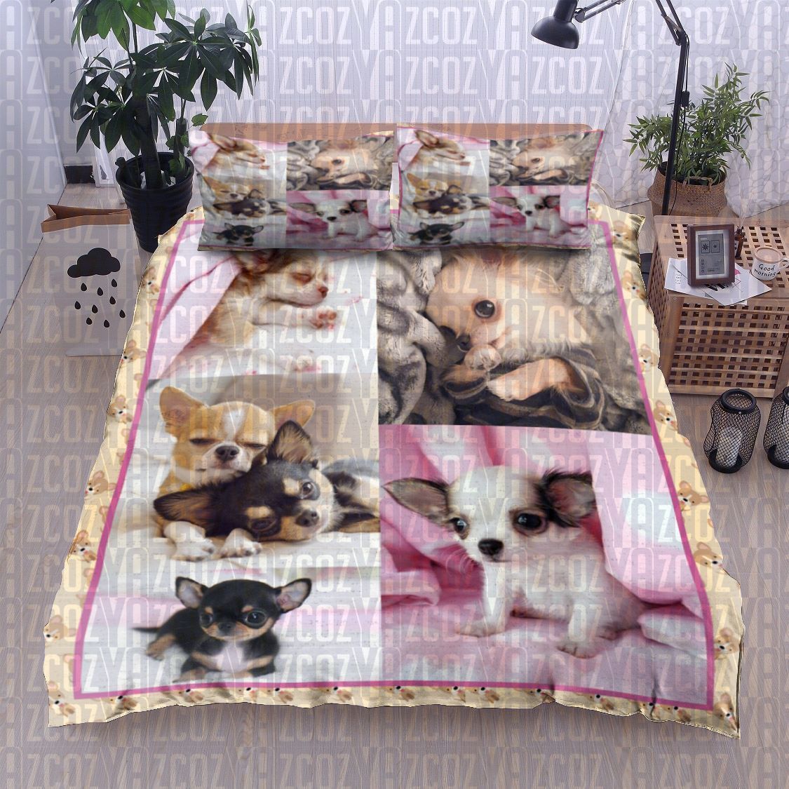 Chihuahua Dog Bedding Set