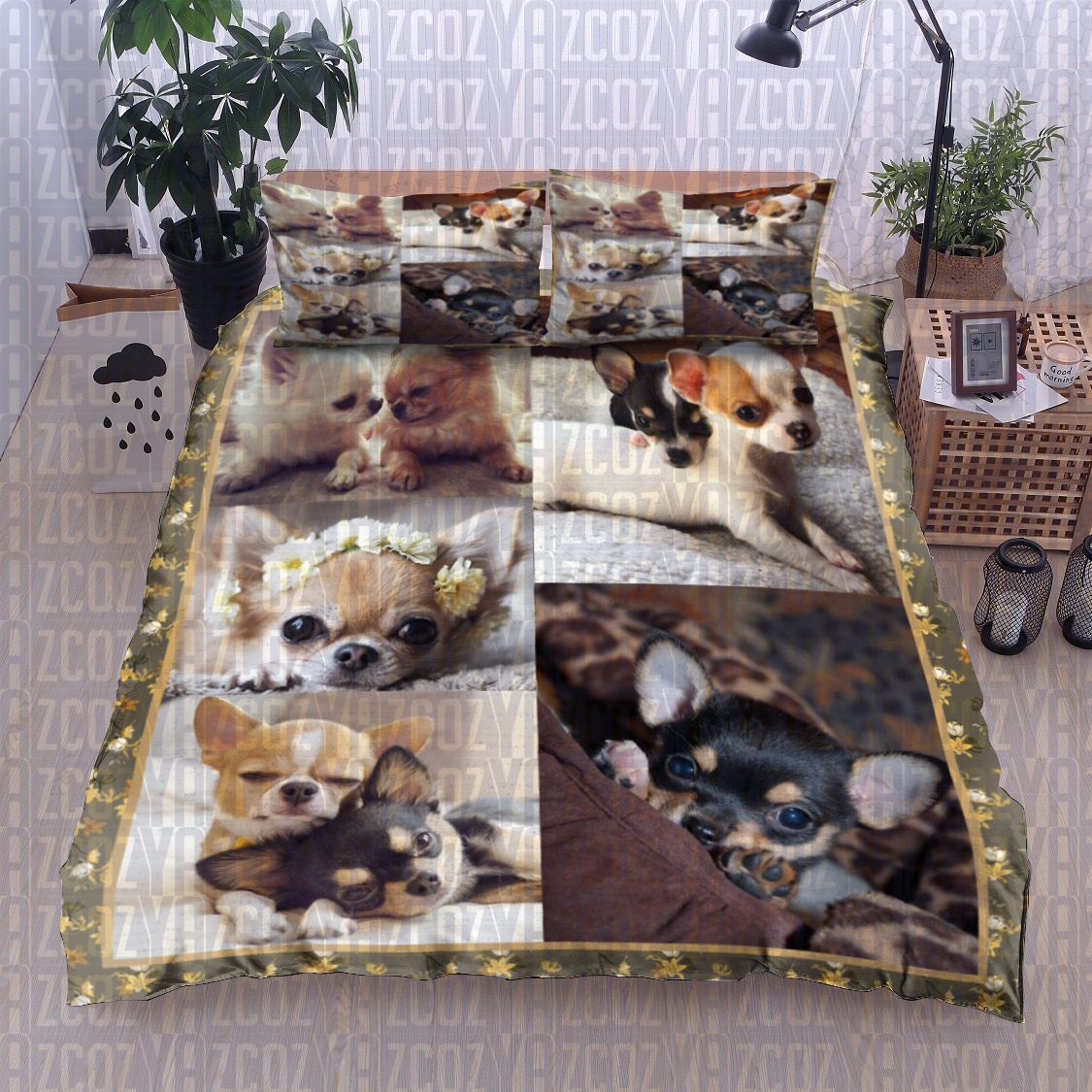 Chihuahua Dog Bedding Set