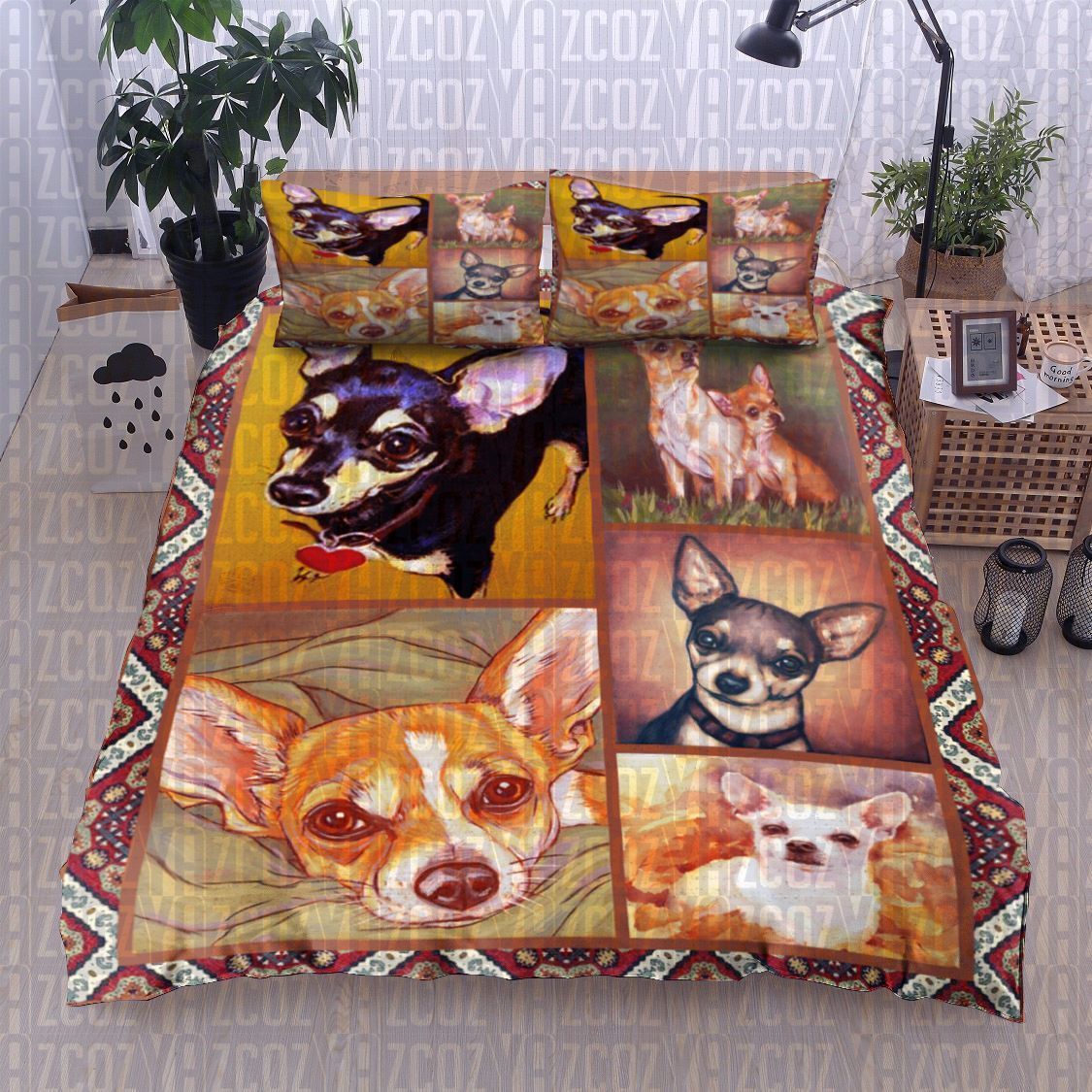 Chihuahua Dog Bedding Set