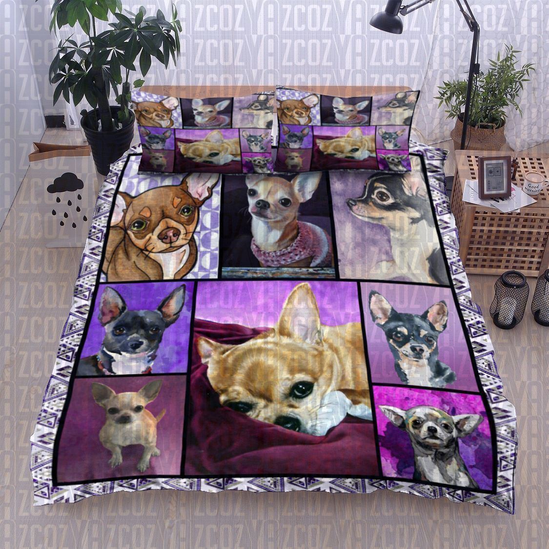 Chihuahua Dog Bedding Set