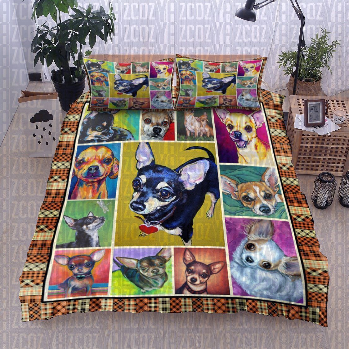 Chihuahua Dog Bedding Set
