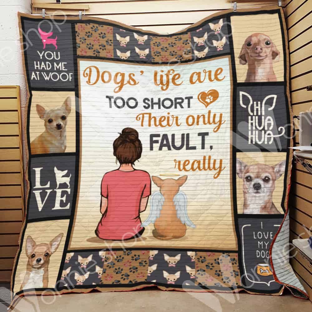 Chihuahua Dog LNT0712002 Quilt Blanket