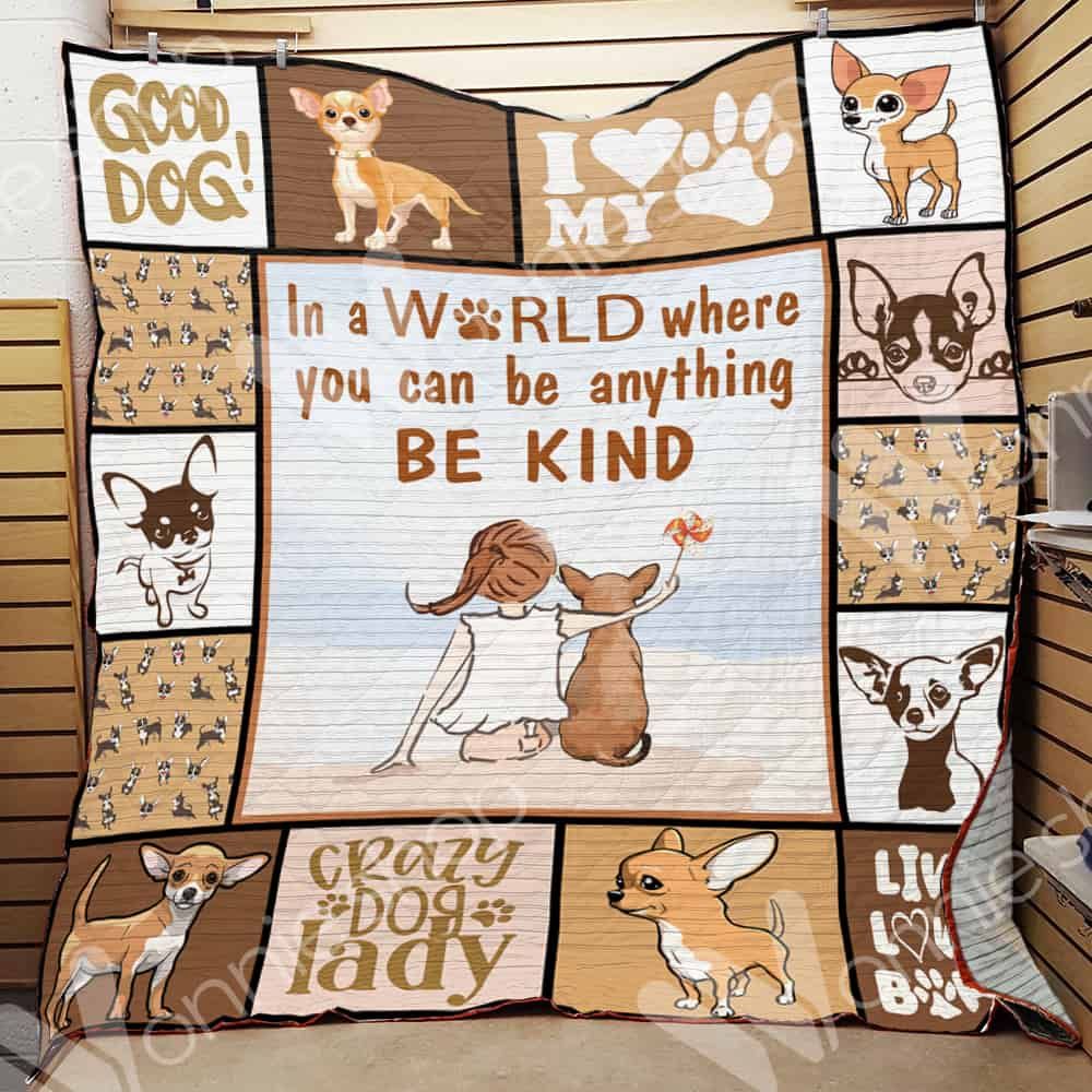 Chihuahua Dog Quilt Blanket DHC0102452TD