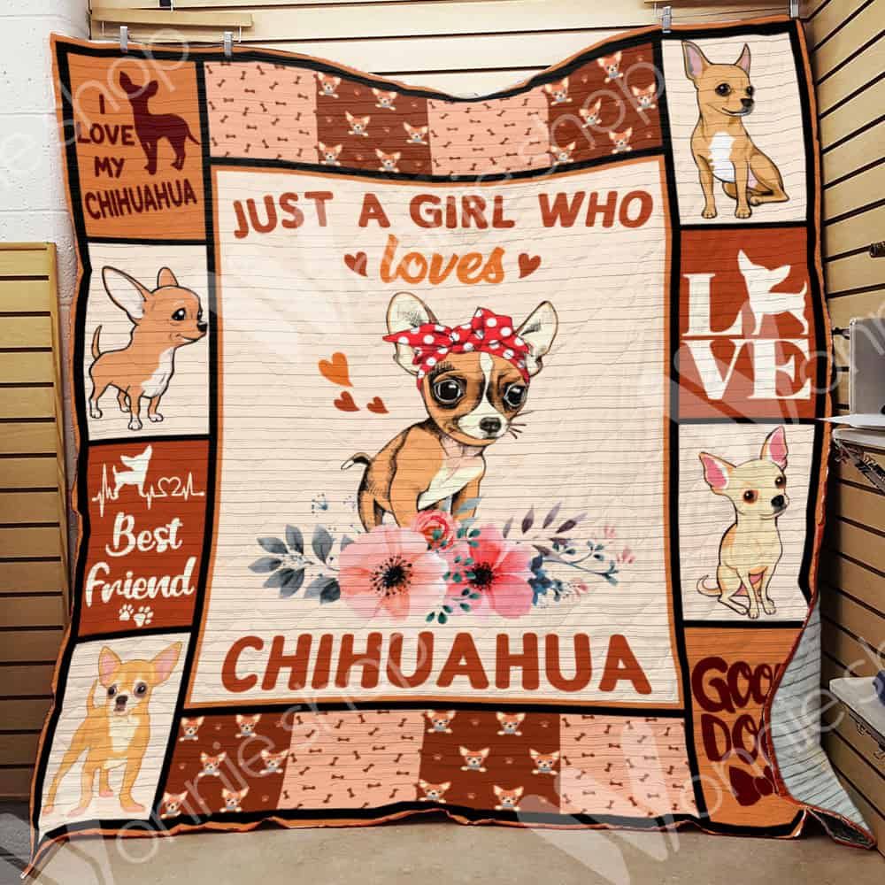 Chihuahua Dog Quilt Blanket DHC0102560TD
