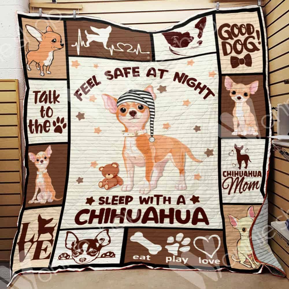 Chihuahua Dog Quilt Blanket DHC0102857TD
