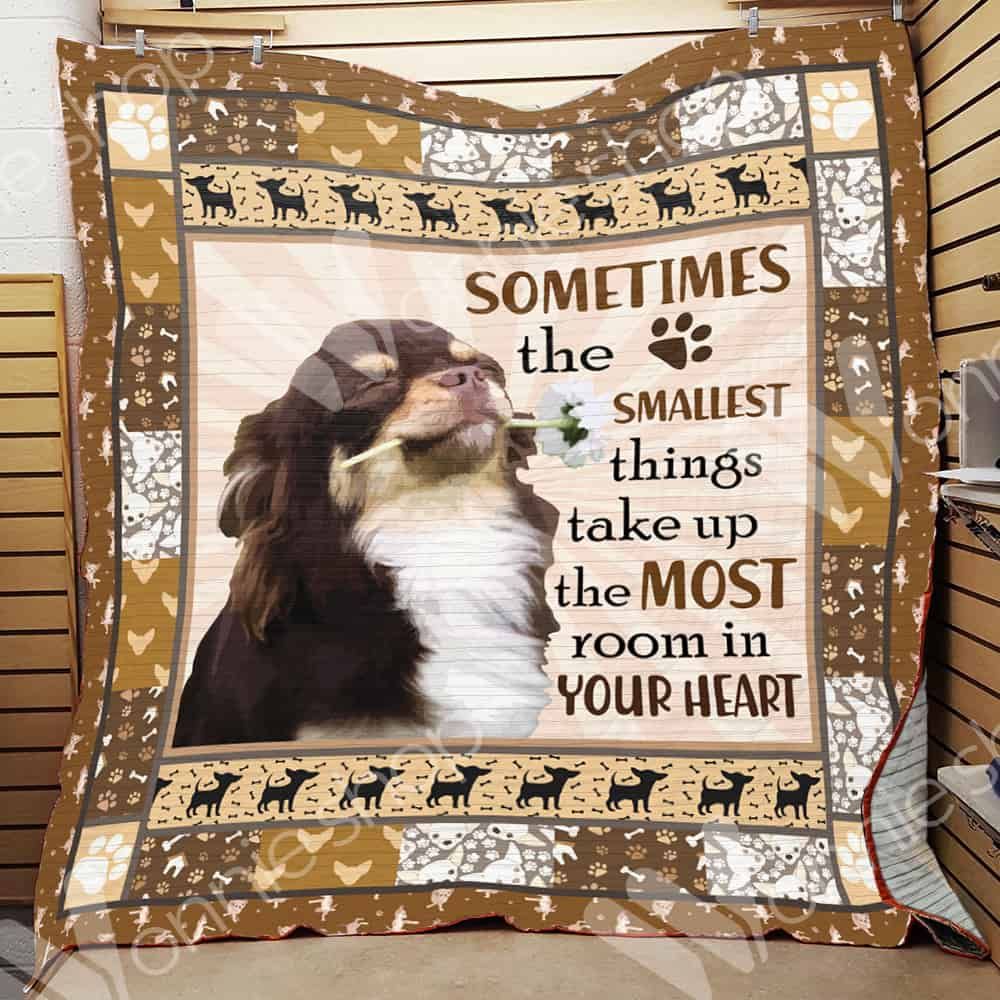 Chihuahua Dog Quilt Blanket DHC0102983TD