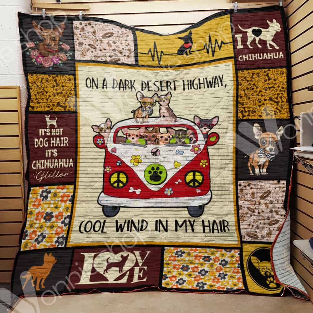 Chihuahua Dog Quilt Blanket DHC0302763TD