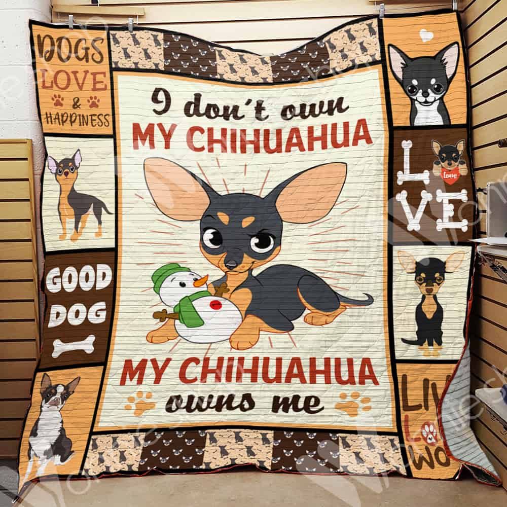 Chihuahua Dog Quilt Blanket DHC0602533TD