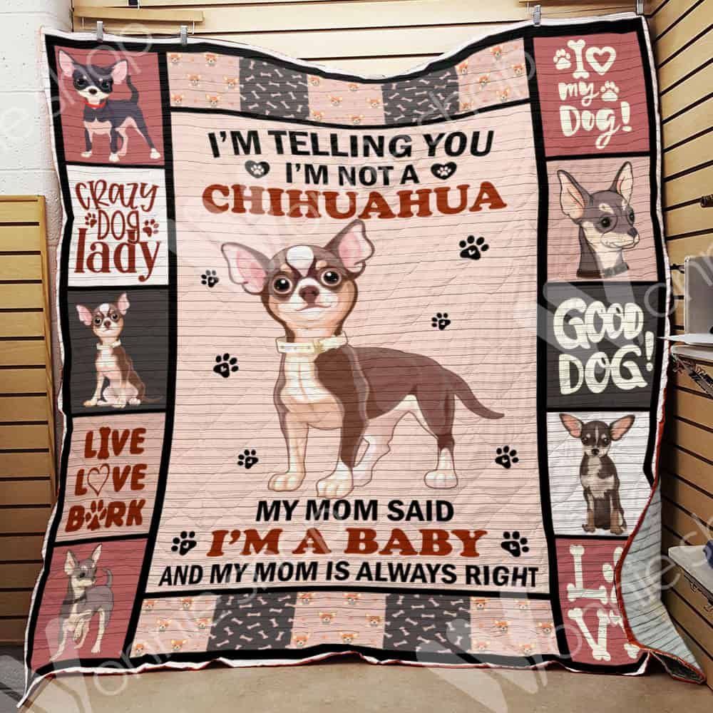 Chihuahua Dog Quilt Blanket DHC0602536TD