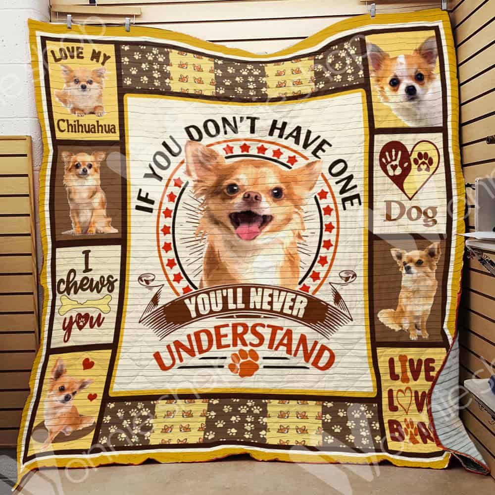 Chihuahua Dog Quilt Blanket DHC0602599TD
