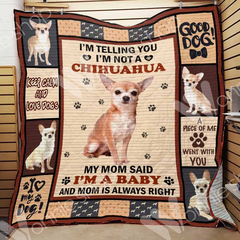 Chihuahua Dog Quilt Blanket DHC0602670TD