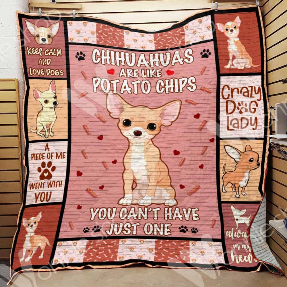 Chihuahua Dog Quilt Blanket DHC0602695TD