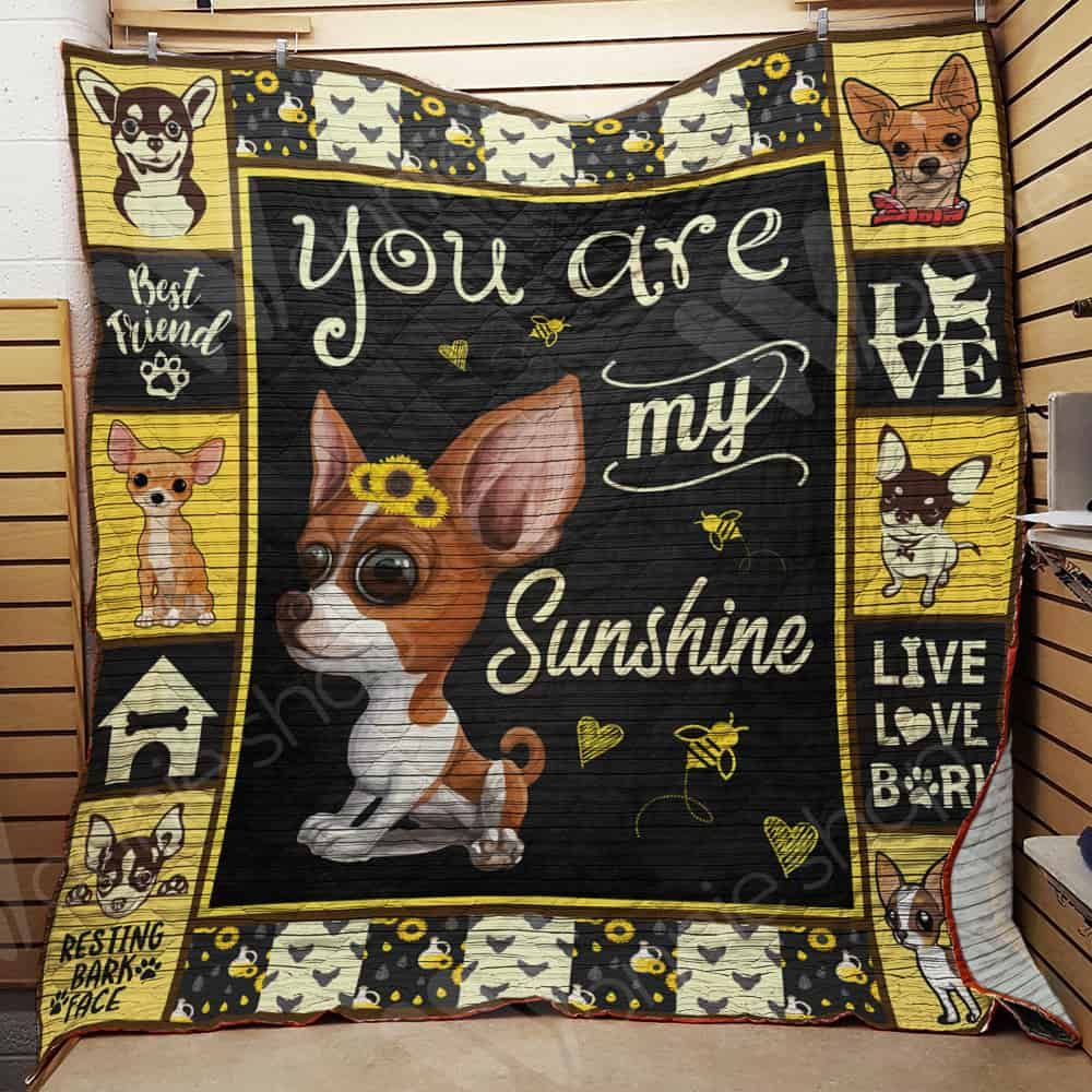 Chihuahua Dog Quilt Blanket DHC1002567TD