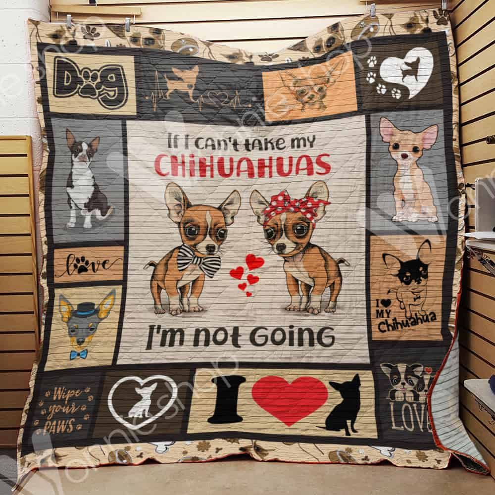 Chihuahua Dog Quilt Blanket DHC1002575TD