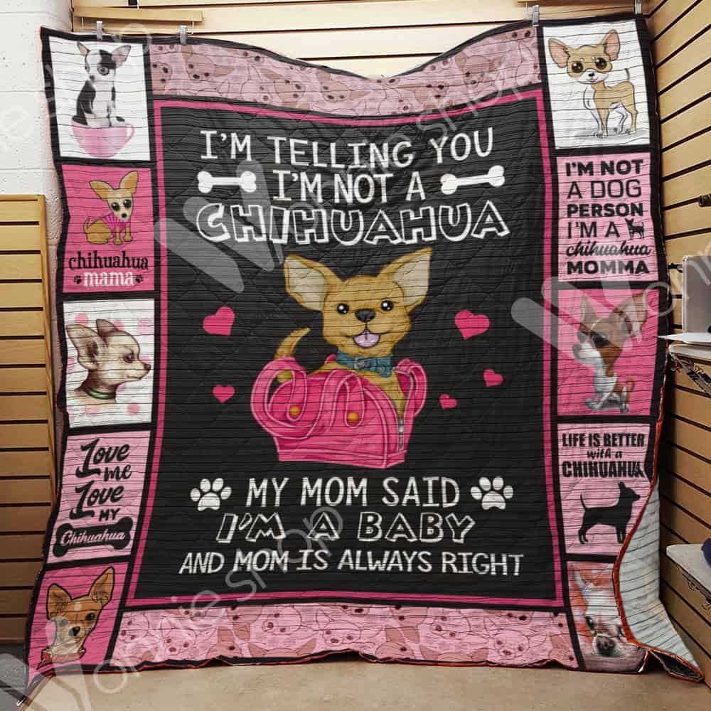Chihuahua Dog Quilt Blanket DHC1002580TD