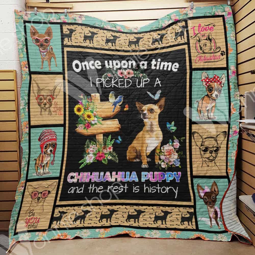 Chihuahua Dog Quilt Blanket DHC1002584TD