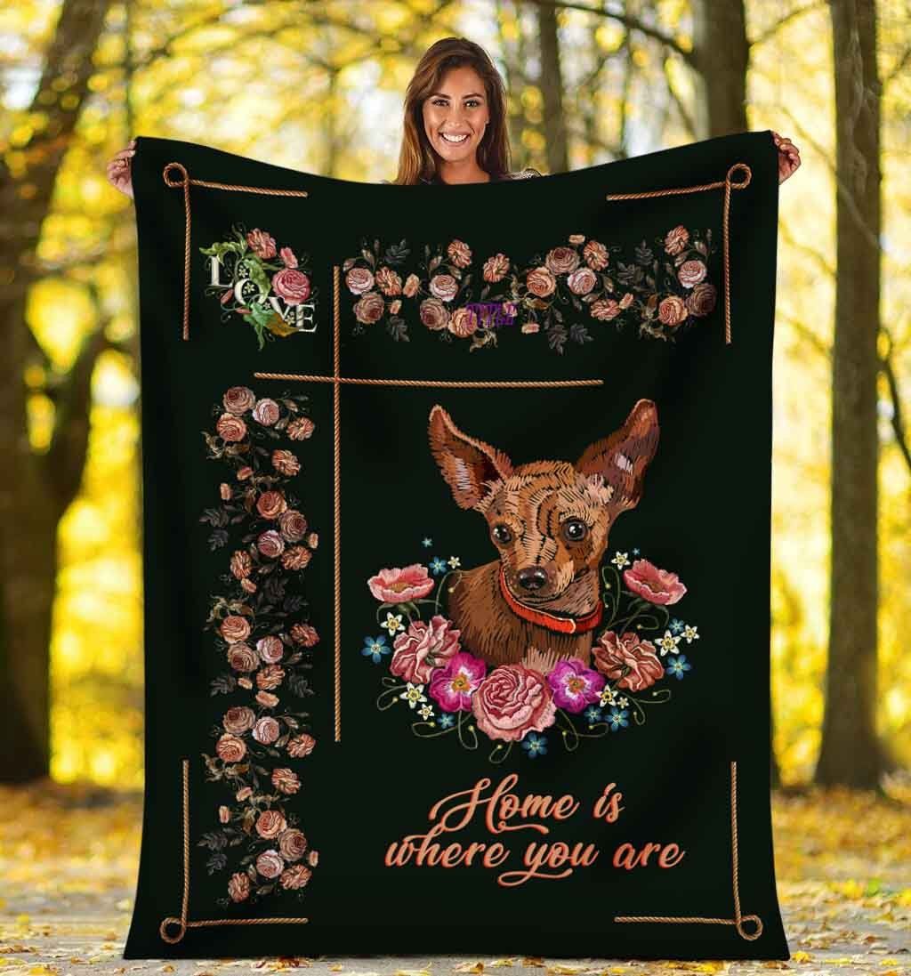 Chihuahua Fleece Blanket