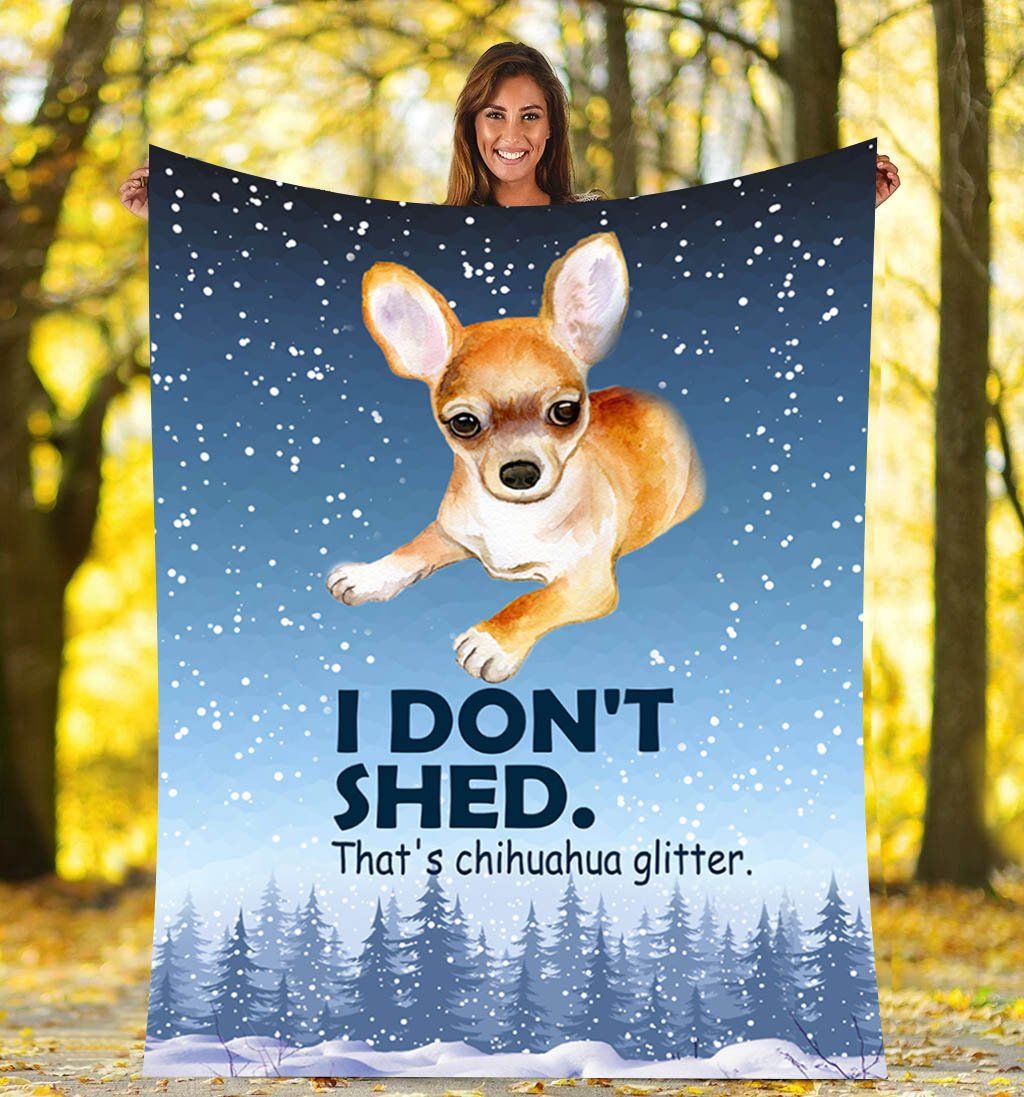 Chihuahua Fleece Blanket