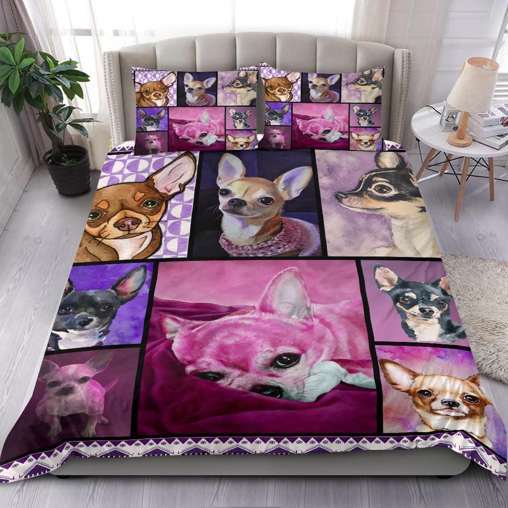 Chihuahua Emotions Bedding Set