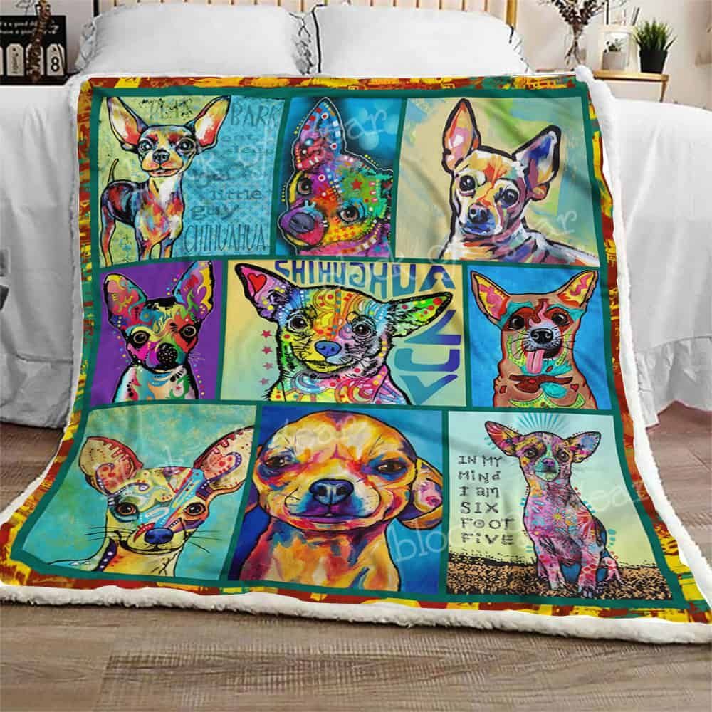 Chihuahua Fleece Blanket