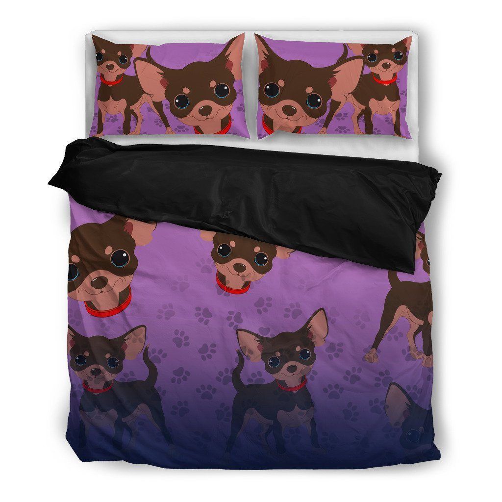 Chihuahua Lover Dog Themed Bedding Set