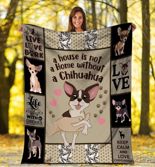 Chihuahua Fleece Blanket