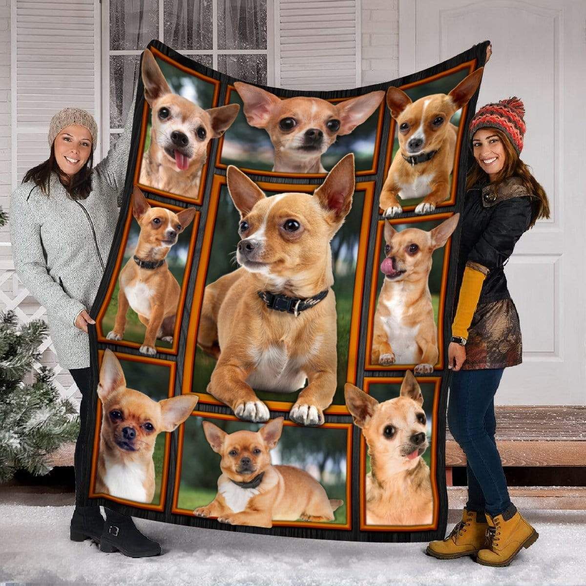 Chihuahua Fleece Blanket