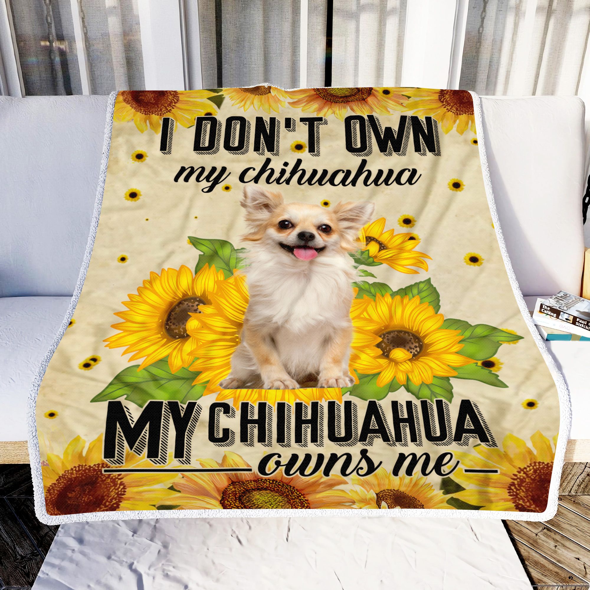 Chihuahua Own Fleece Blanket