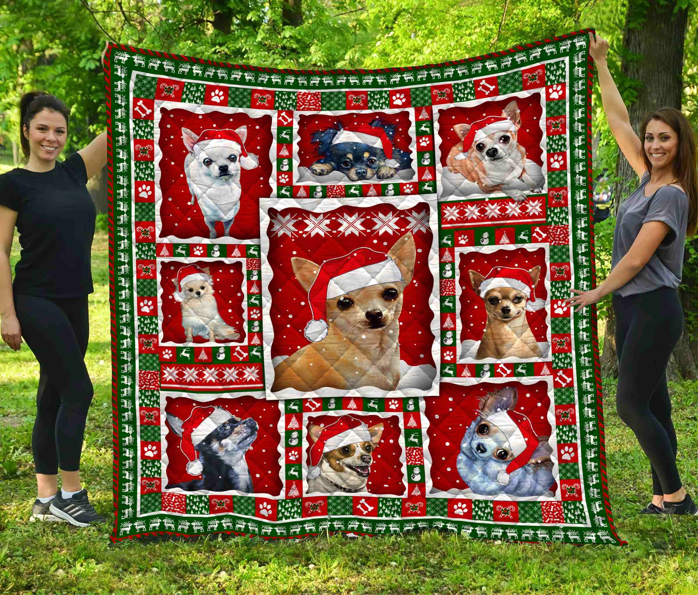 Chihuahua Quilt Blanket DHC291129VT