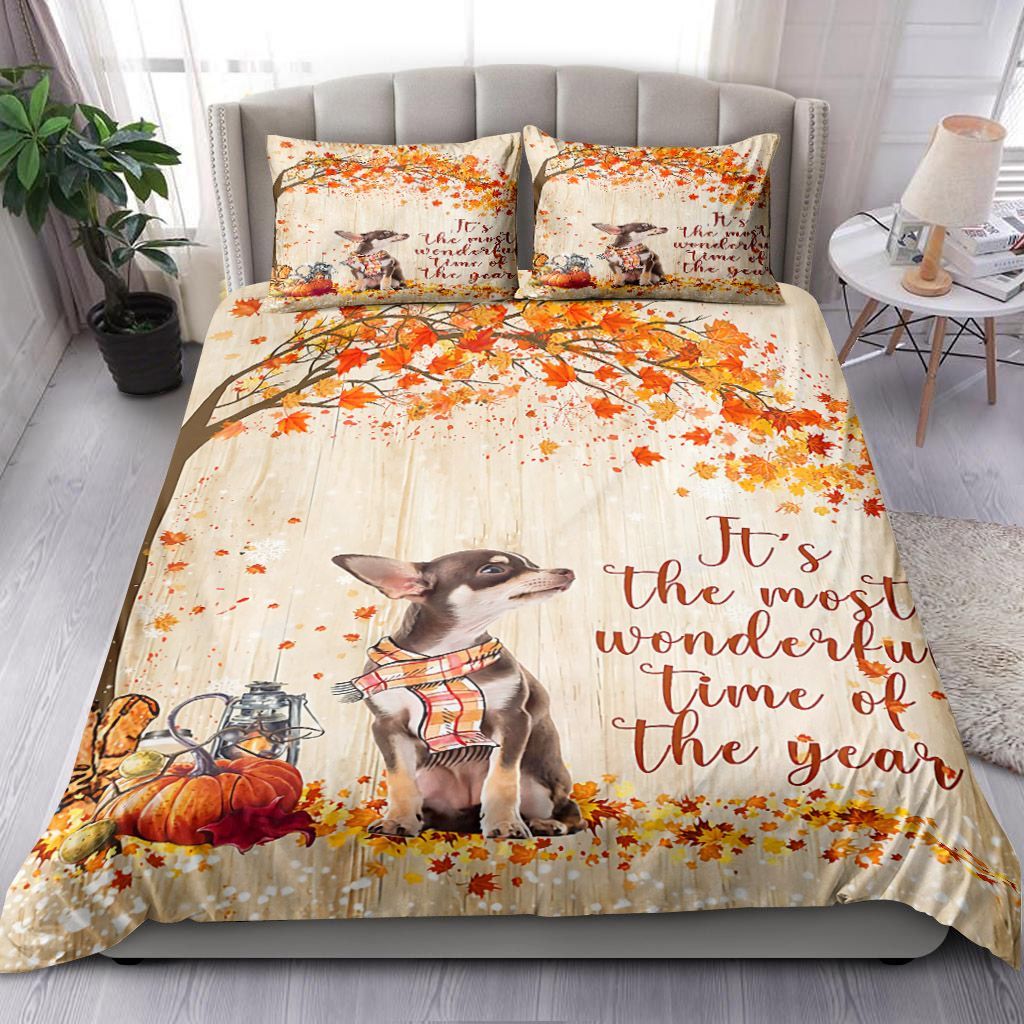 Chihuahua Wonderful Time Bedding Set