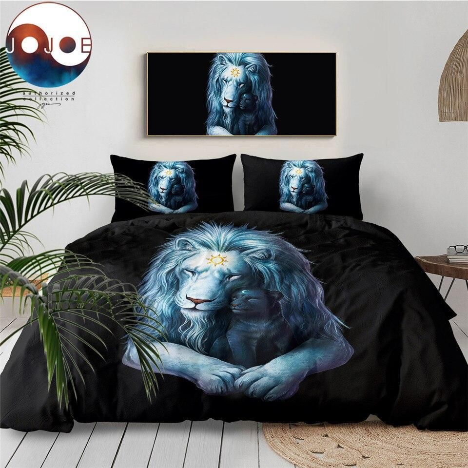 Child Of Light Black Bedding Set