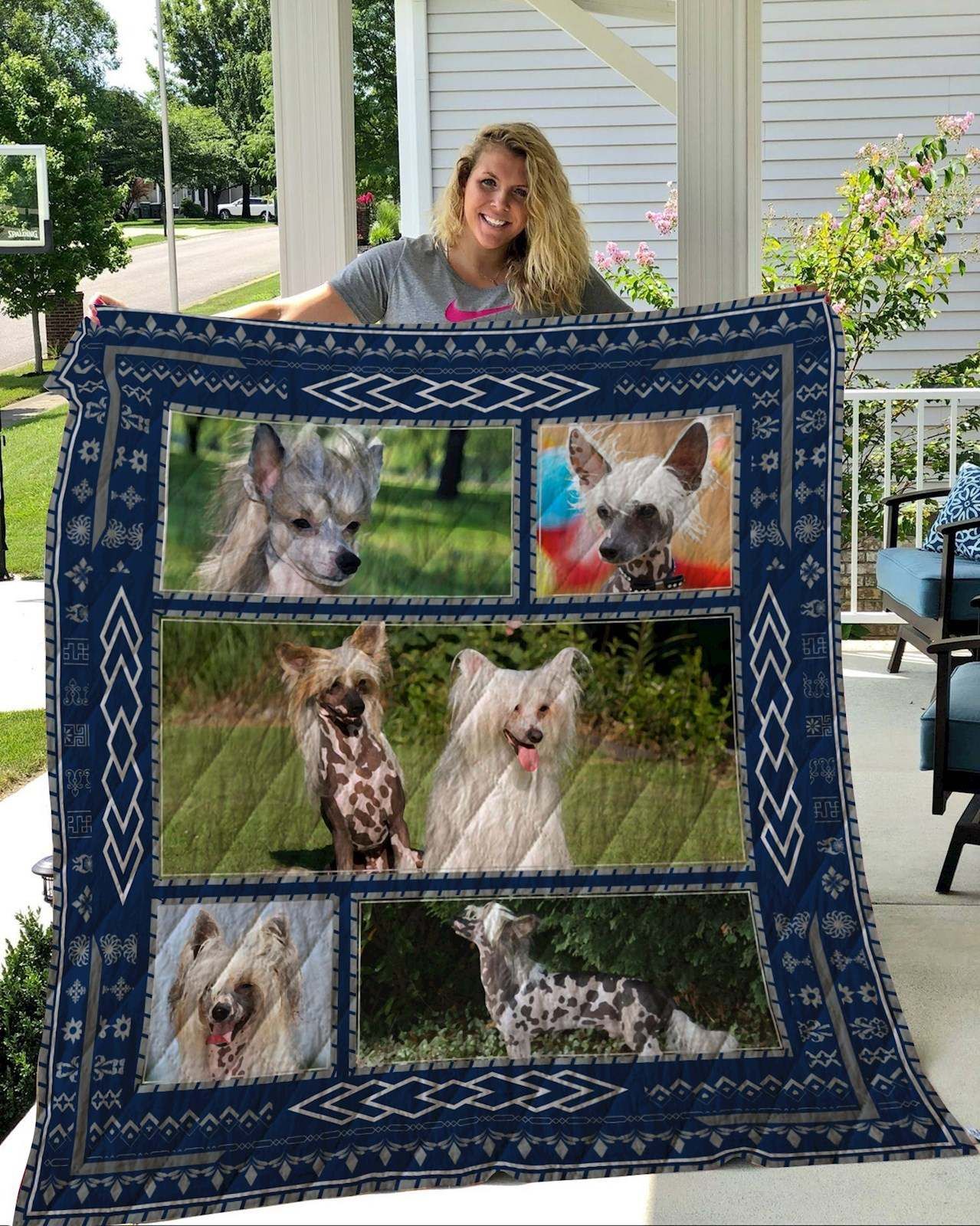 Chinese Crested Dog Quilt Blanket DHC2911256VT