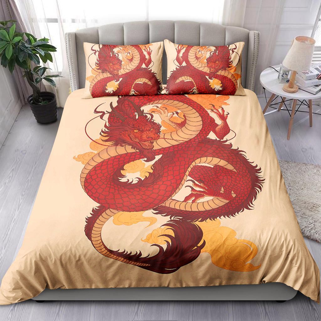 Chinese Dragon Bedding Set