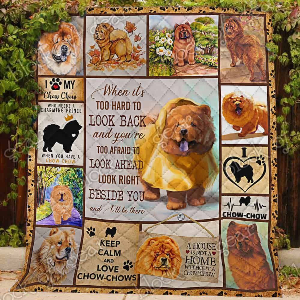 Chow Chow Quilt Blanket DHC13123806VT